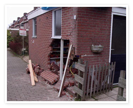 Schuur voor de opknapbeurt